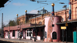 Hundertwasser Bahnhof in Uelzen