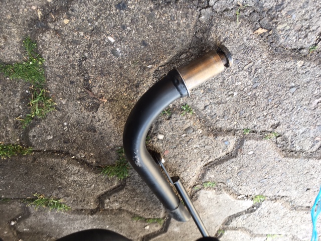 So sieht das Bein aus.