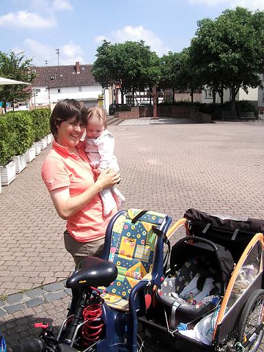 Kurzstopp in der  Variante für uns Vier