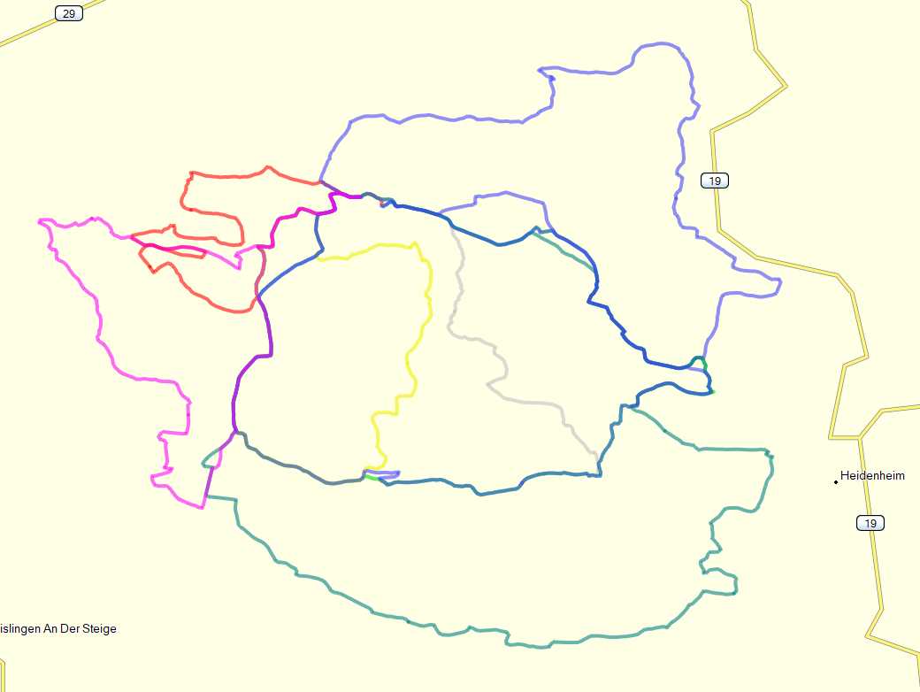 Garmin Übersichtskarte