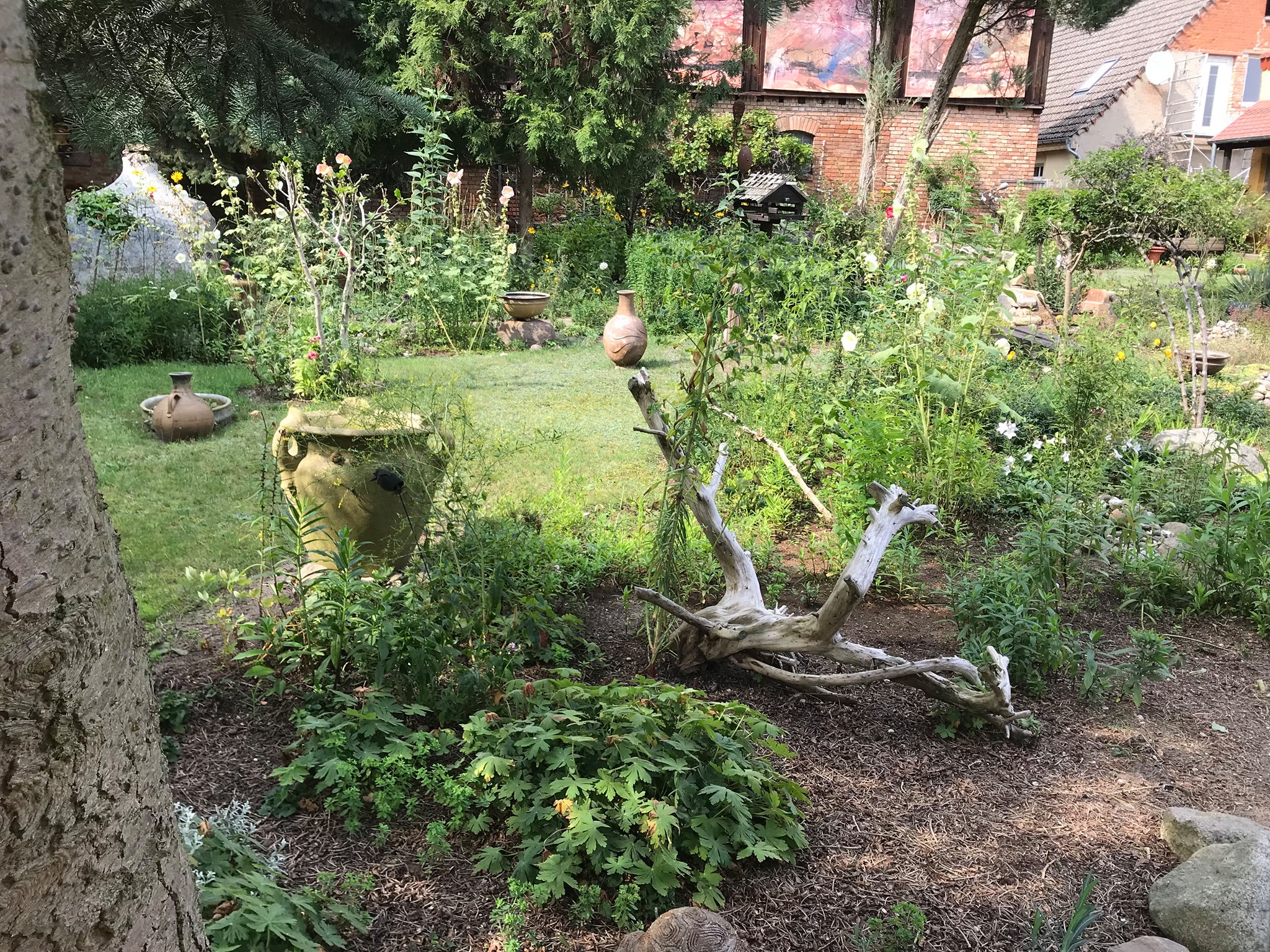 Der Töpfergarten in Granzin