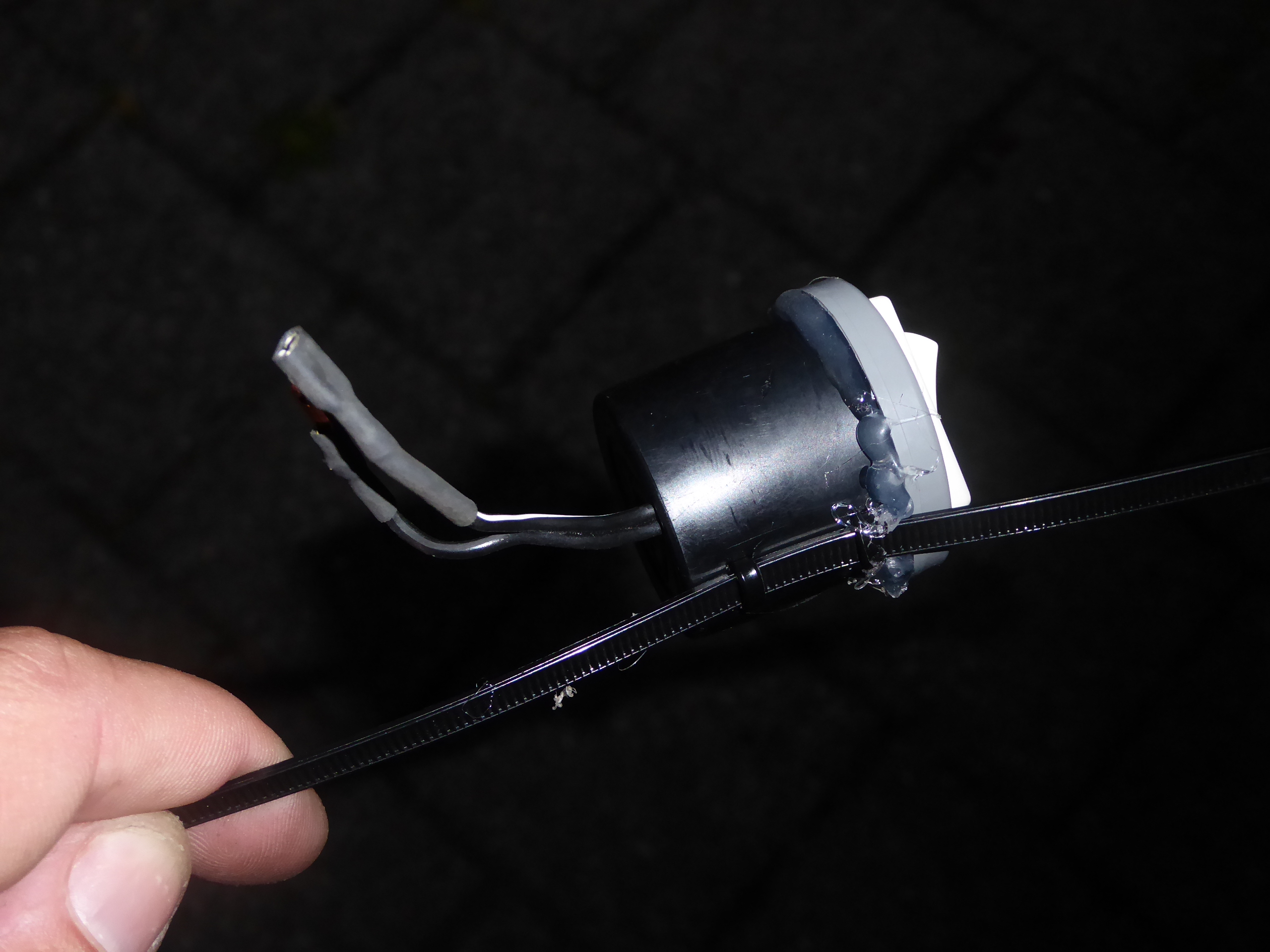 Schalterbox vor Einbau