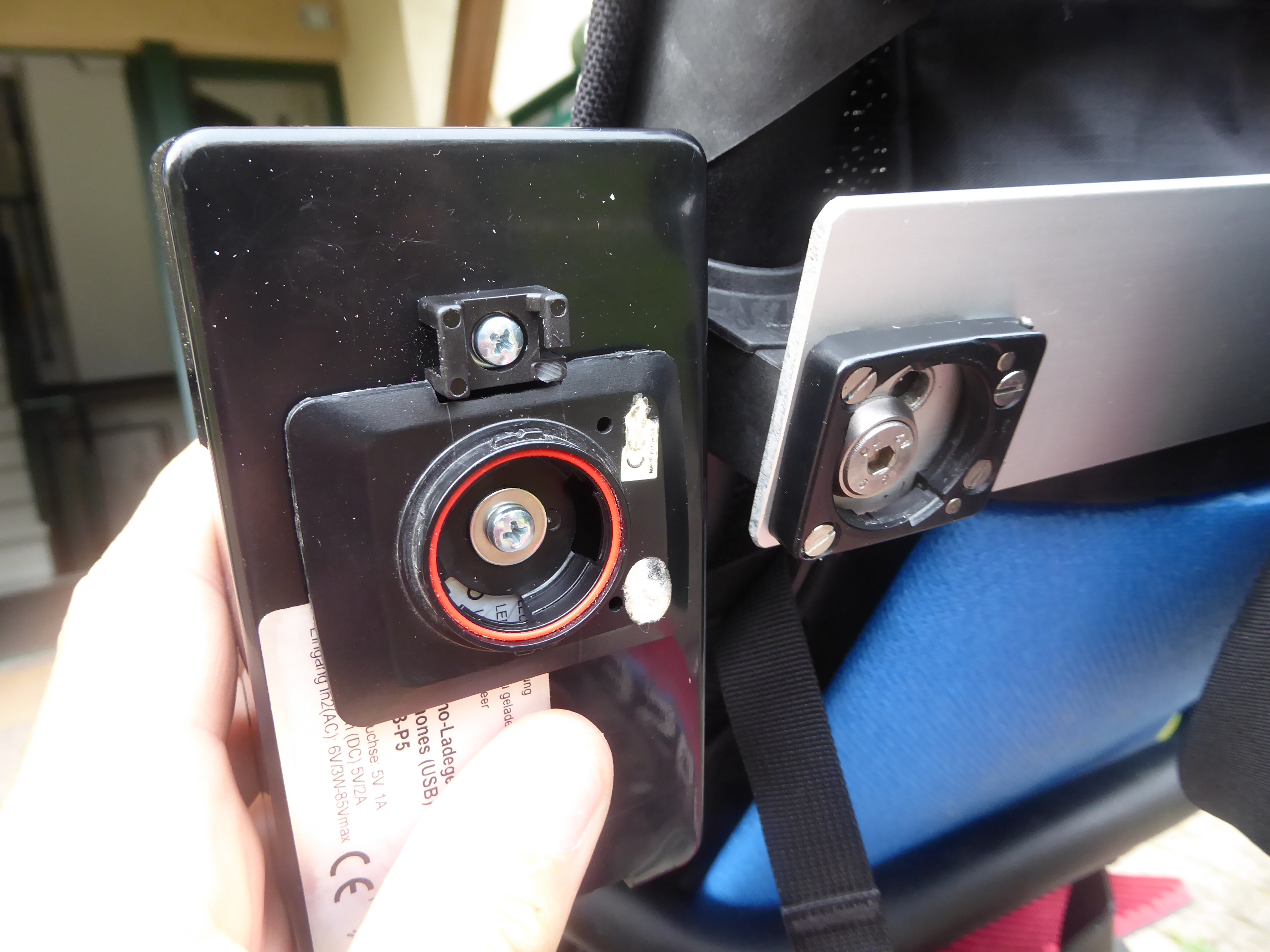 Velocomputer umgenutzt