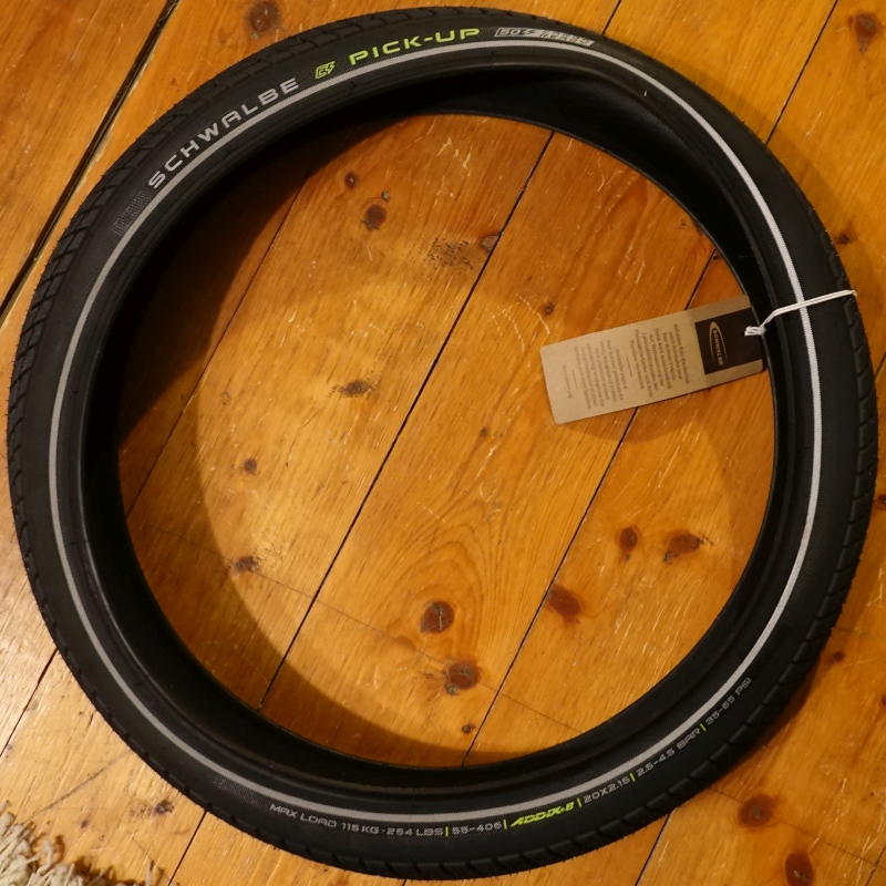 Etwas eirig so ohne Felge, sieht aber schon gut aus