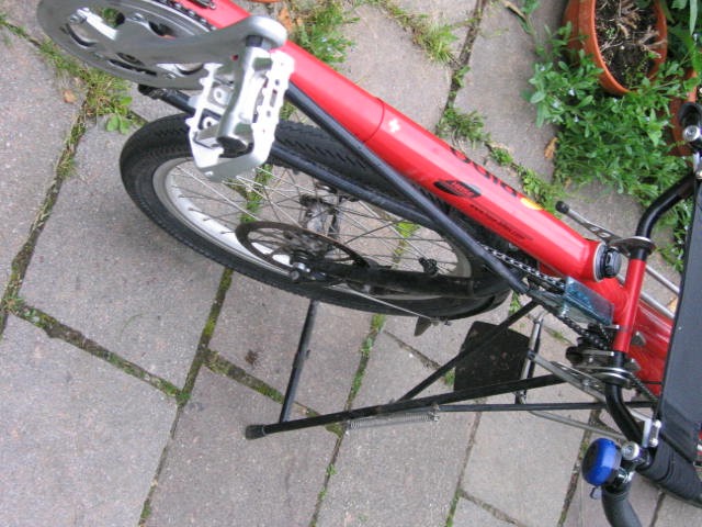 Vorderer teil der Syncronkette