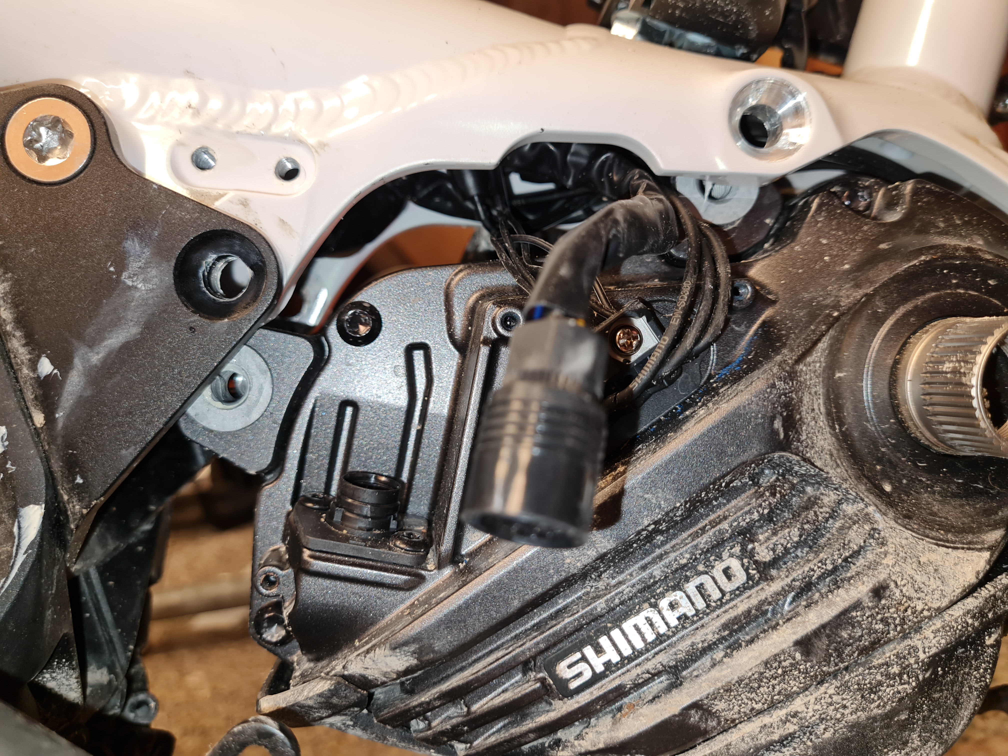 Motorstecker ausgesteckt