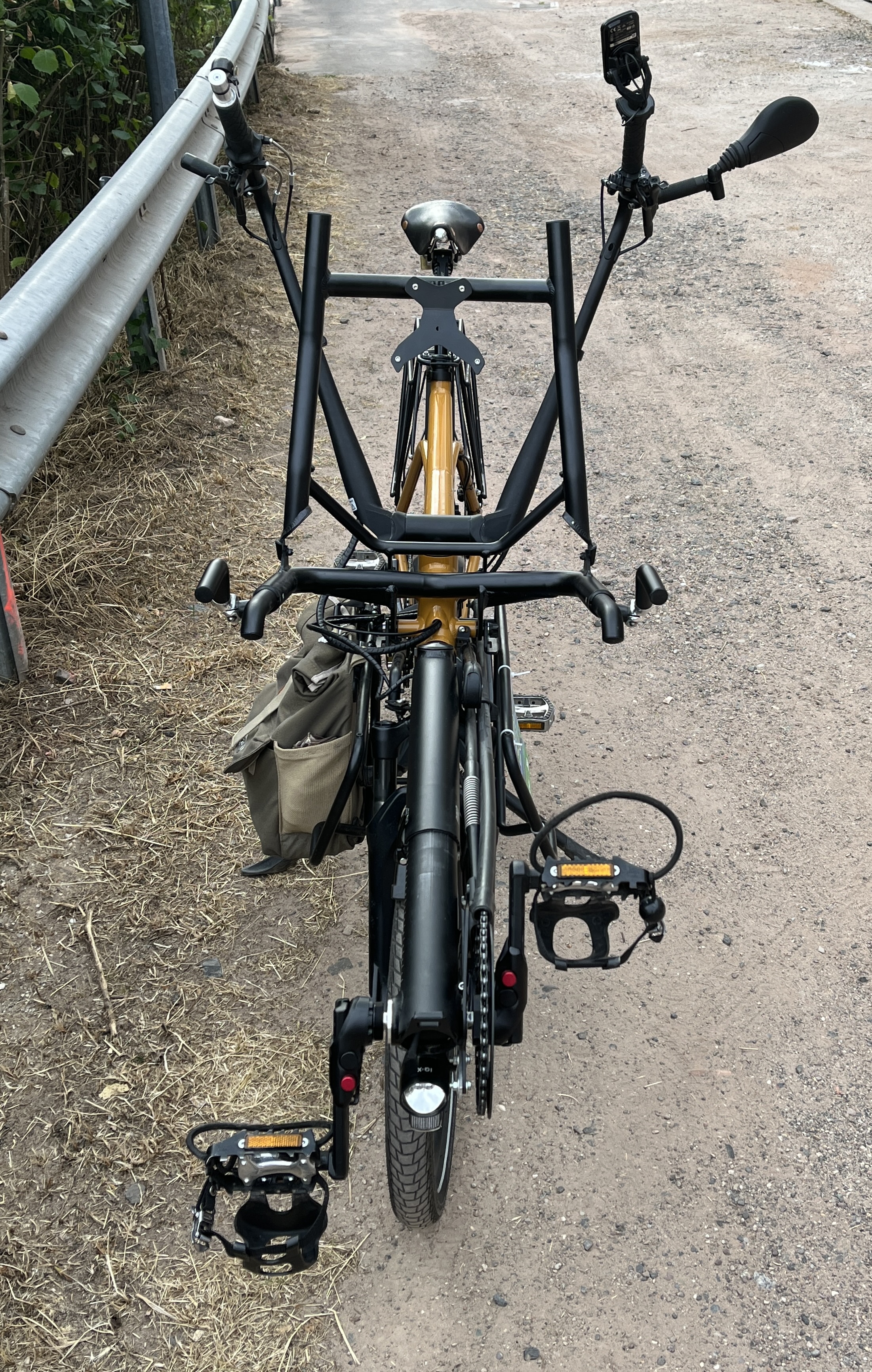 zuerst Abbau des vorhandenen Sitzes