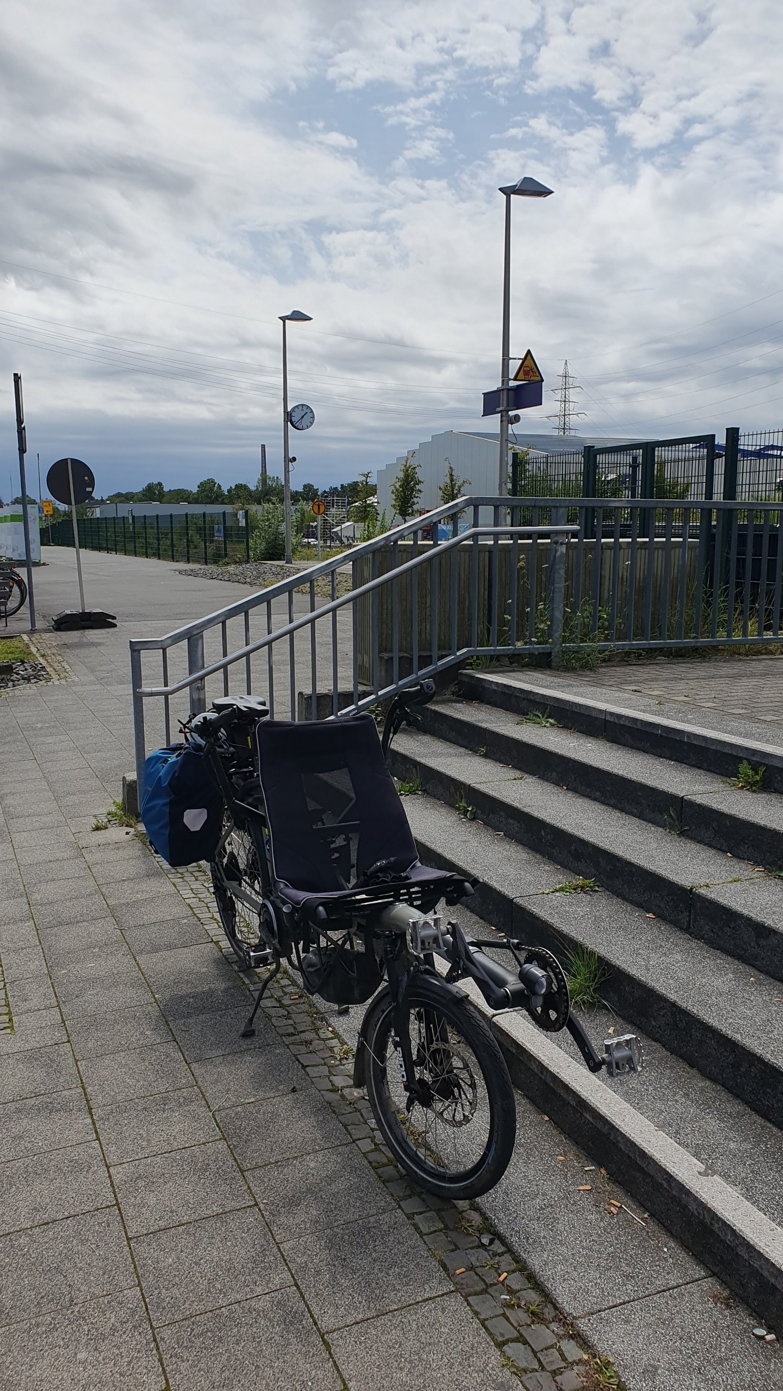 Ende Balkantrasse in Lennep