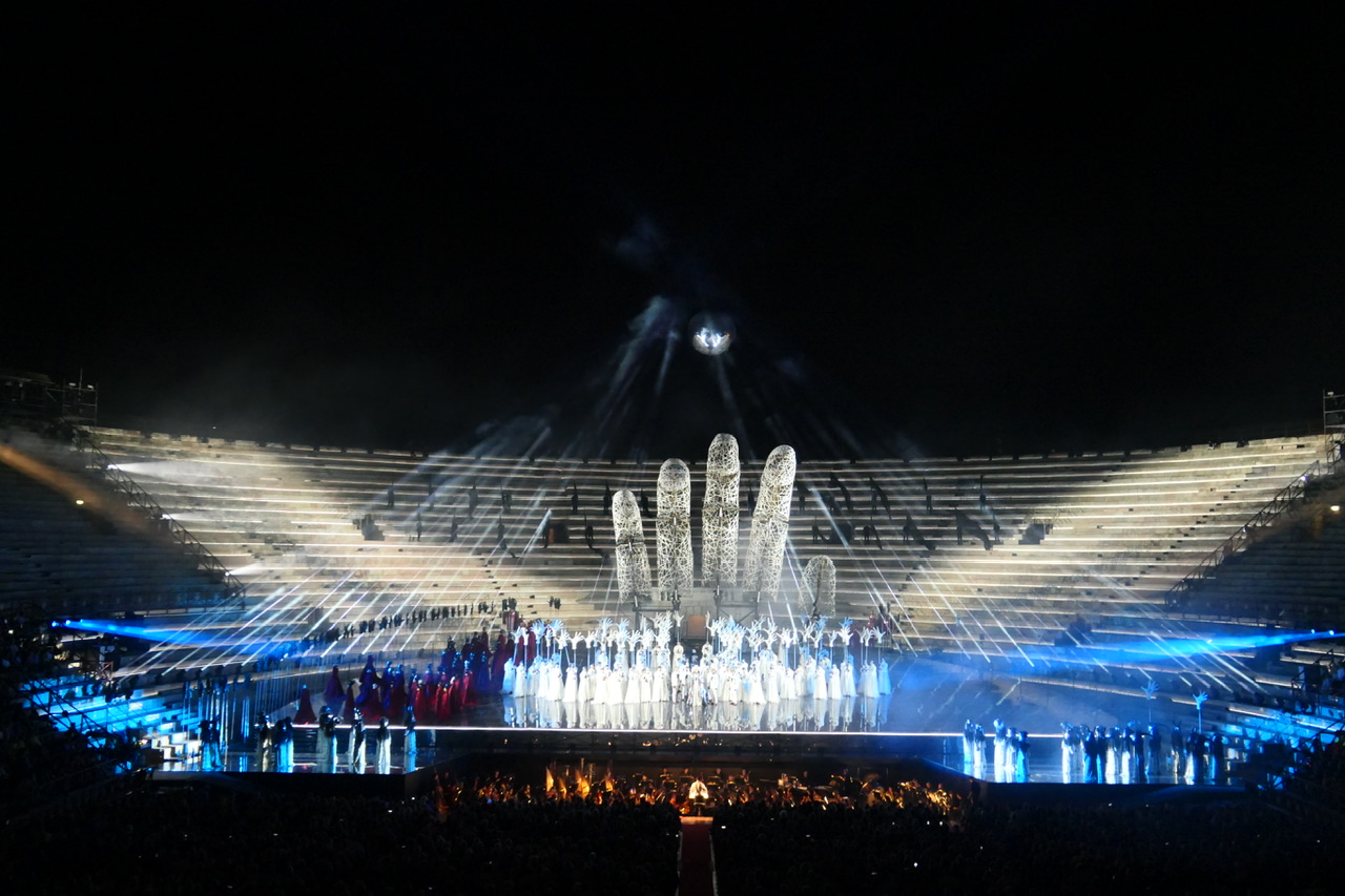 Oper Aida in der Arena di Verona