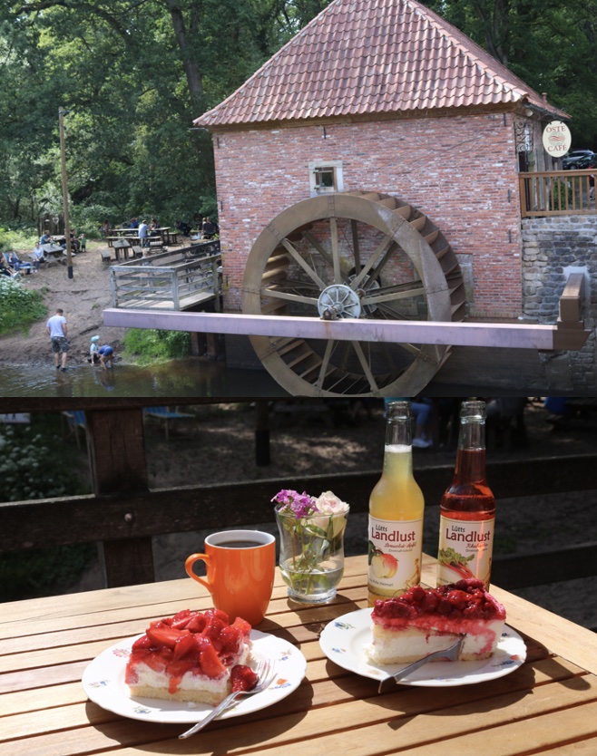 Café in der Eitzter Wassermühle