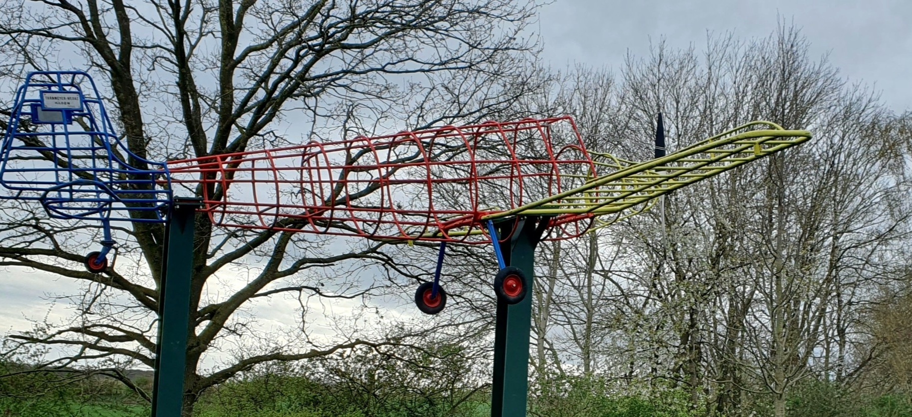 Altes Klettergerüst