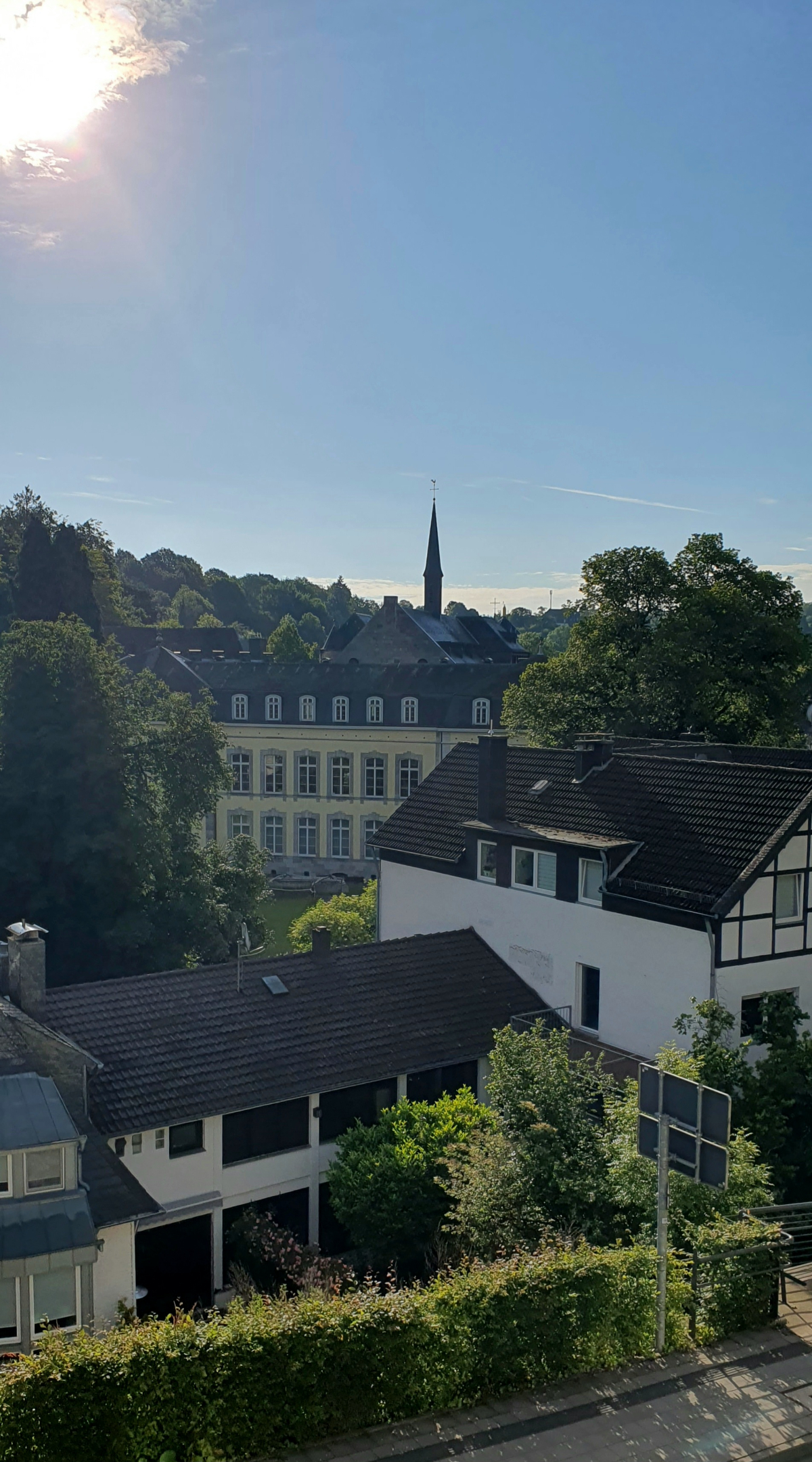 Blick auf Kornelimünster