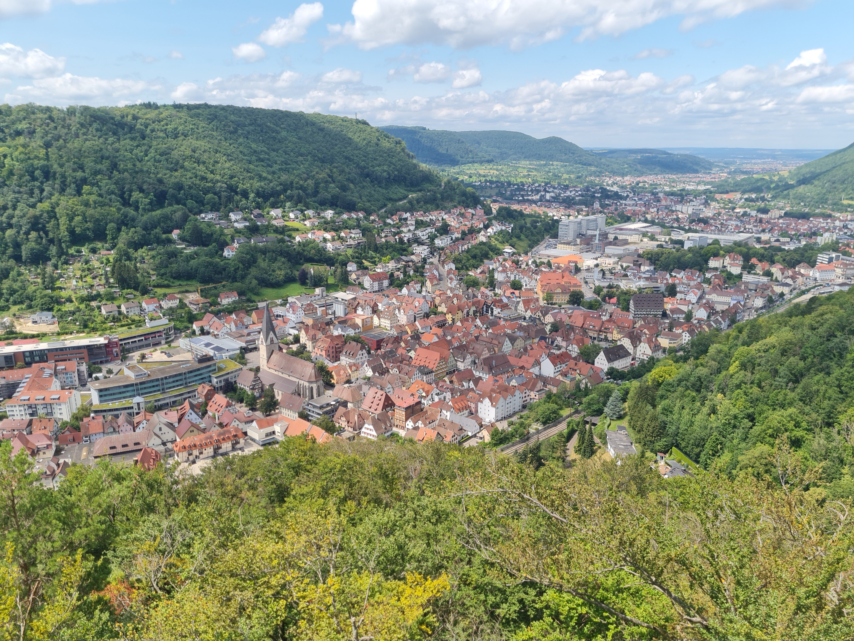 Geislingen Tal Richtung Täle