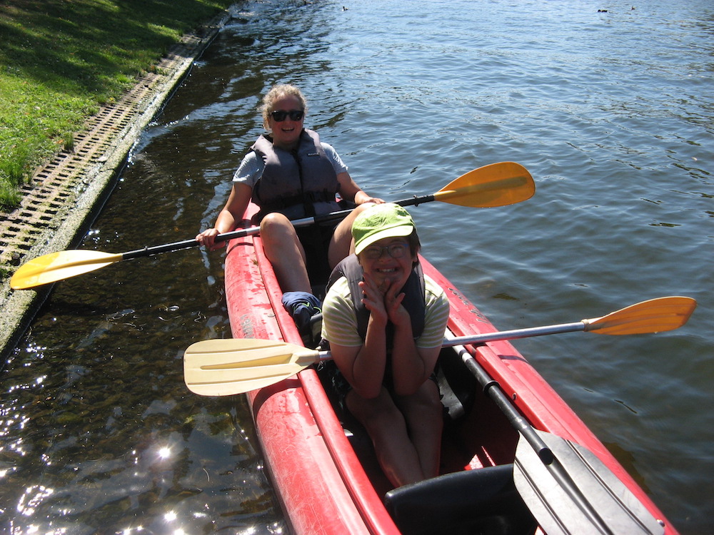 zwischendrin mal das Verkehrsmittel wechseln