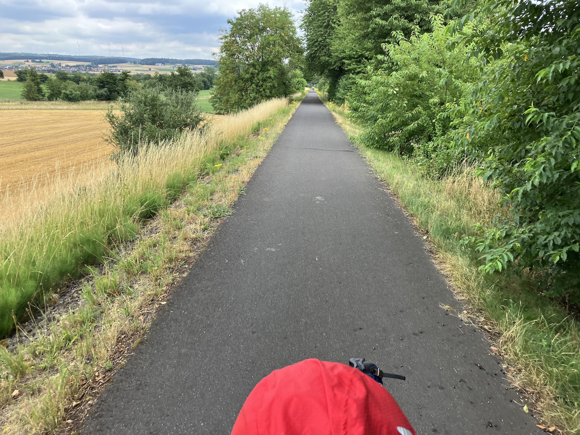 es geht los Richtung Rhön