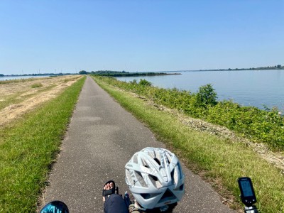 Herrliche Radwege im Nationslpark Biesbosch