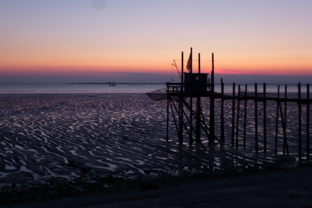 Abendstimmung bei den Krabbenfischern